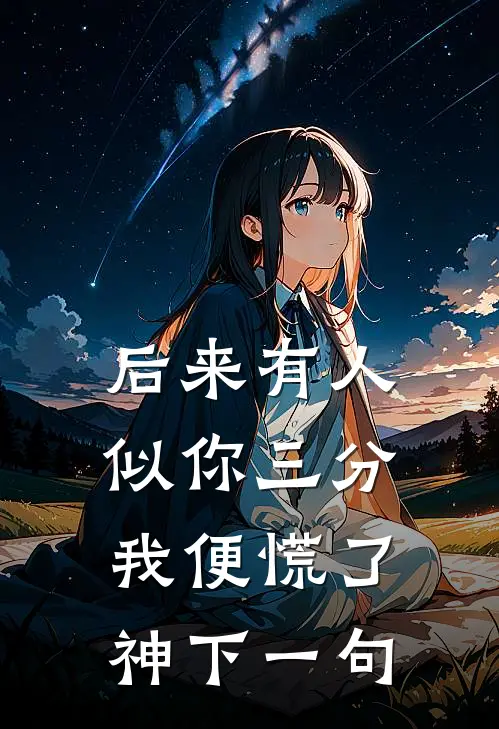 后来有人似你三分我便慌了神下一句